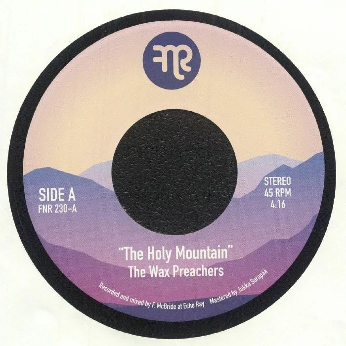 Front cover — The WAX PREACHERS — The Holy Mountain
