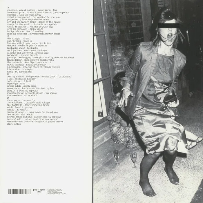 Back cover — 2 MANY DJs / VARIOUS — As Heard On Radio Soulwax Part 2 (reissue)