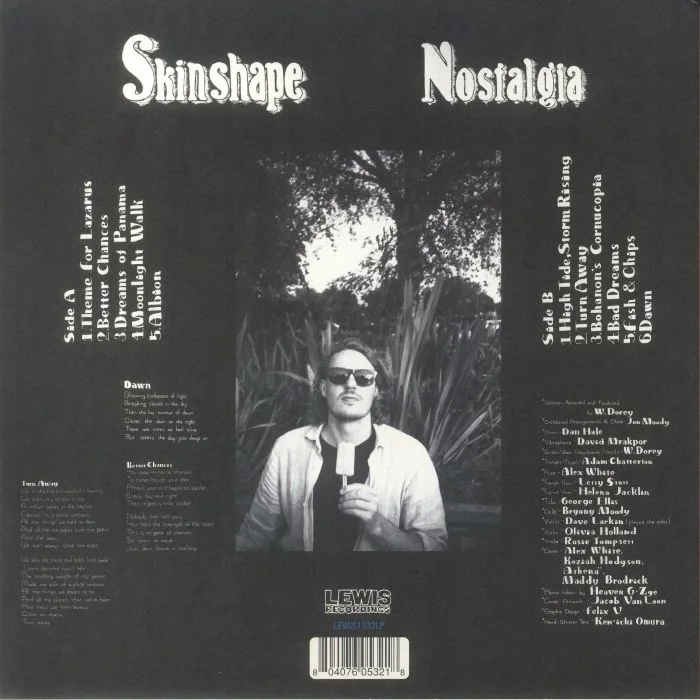Обратная сторона обложки — SKINSHAPE — Nostalgia