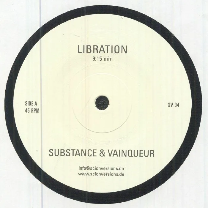 Front cover — SUBSTANCE / VAINQUEUR — Libration