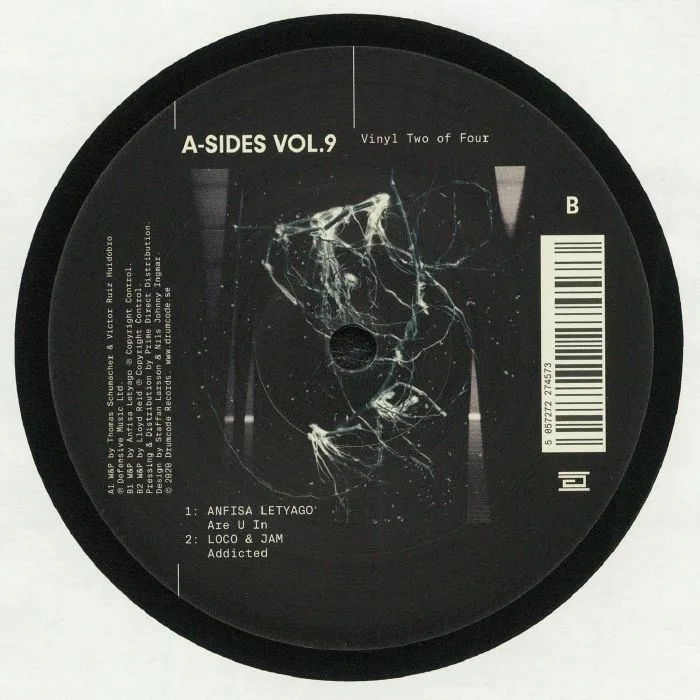 Back cover — Thomas SCHUMACHER / VICTOR RUIZ / ANFISA LETYAGO / LOCO & JAM — A Sides Vol 9 Vinyl Two Of Four