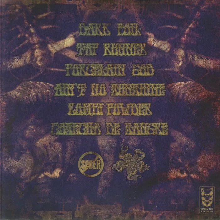 Обратная сторона обложки — DOPETHRONE — Dark Foil (reissue)