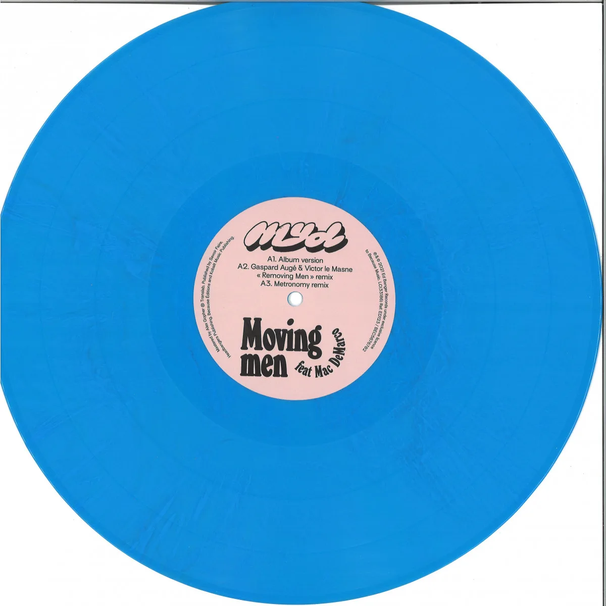 Myd — Moving Men Remixes (ltd, blue vinyl)