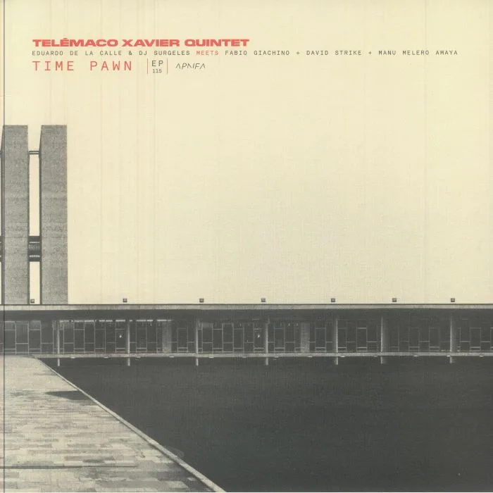 Front cover — TELEMACO XAVIER QUINTET — Time Pawn