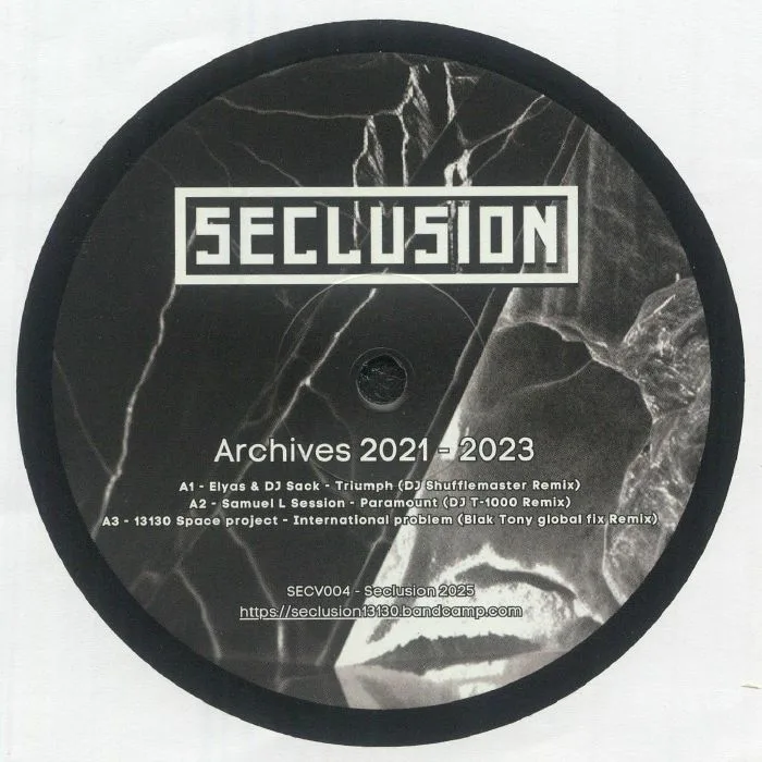 Лицевая сторона обложки — ELYAS / DJ SACK / SAMUEL L SESSION / 13130 SPACE PROJECT / GABRIELLA VERGILOV / AMX / GETO MARK — Archives 2021-2023