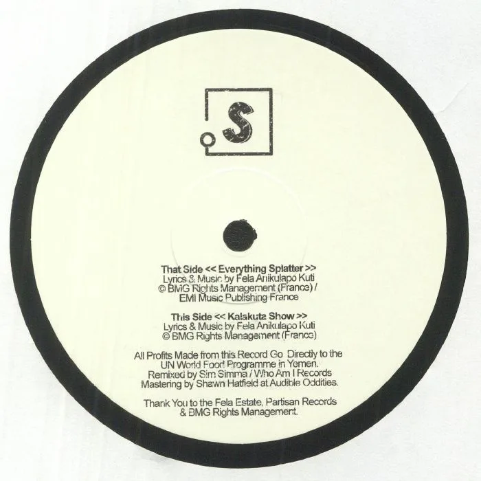 Back cover — SIM SIMMA — Fela Edits