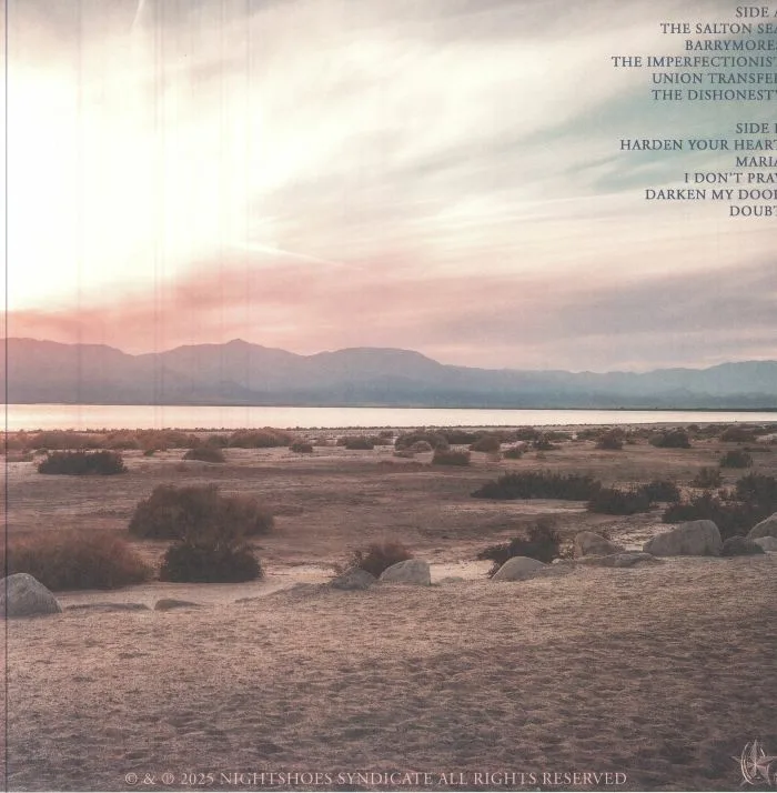 Back cover — Matt PRYOR — The Salton Sea