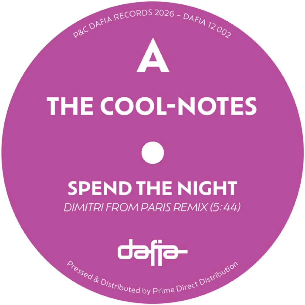 Back cover — The Cool-Notes — Spend The Night (Dimitri From Paris Remixes)