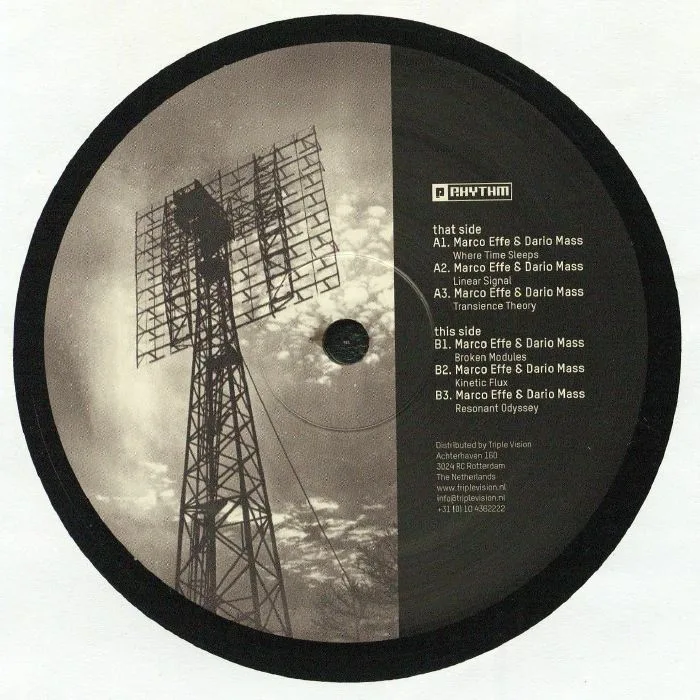 Back cover — Marco EFFE / DARIO MASS — Linear Signal EP