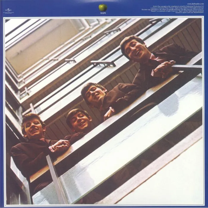 Обратная сторона обложки — The BEATLES — The Blue Album 1967-1970 (2023 Expanded Edition) (half speed remastered)