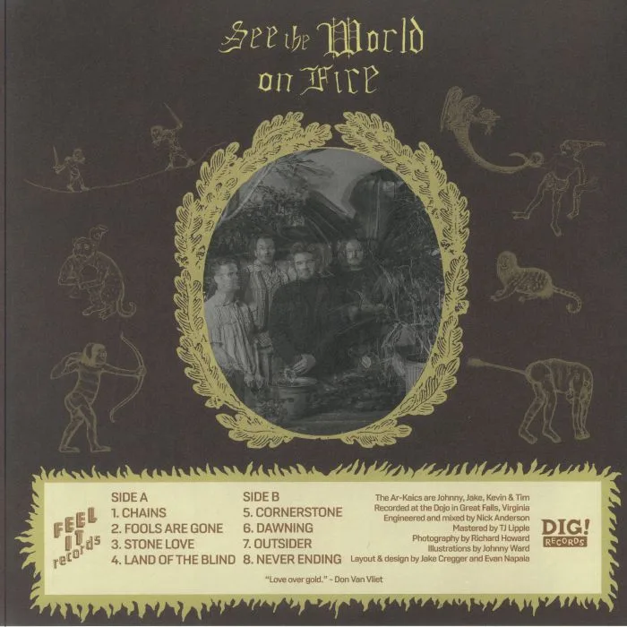 Back cover — The AR KAICS — See The World On Fire