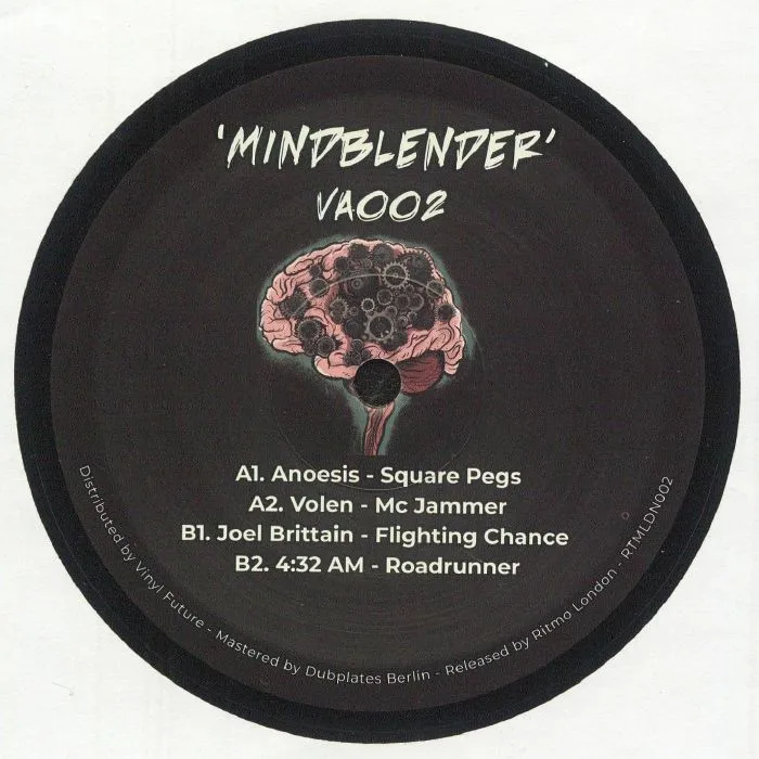 Front cover — Anosesis, Volen, Joel Brittain, 4 32 AM — Mindblender