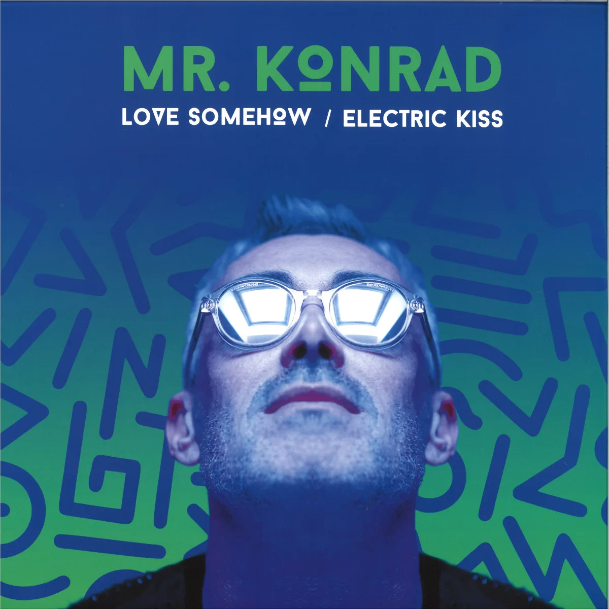 Обратная сторона обложки — Mr. Konrad — Love Somehow / Electric Kiss