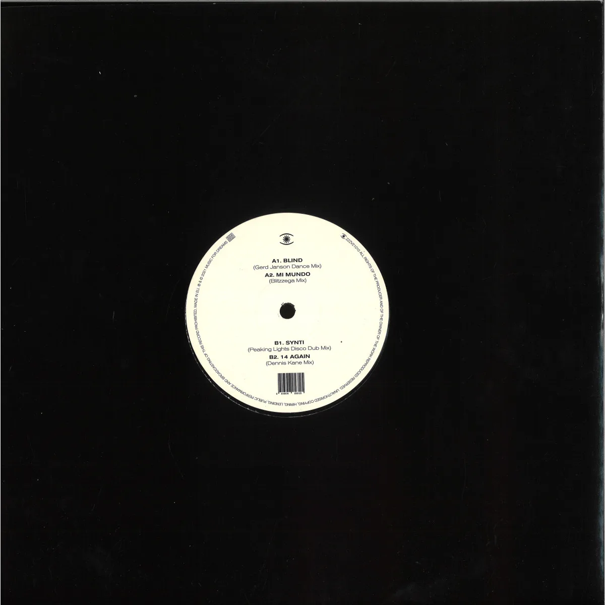 Back cover — Rheinzand — Remix EP #2