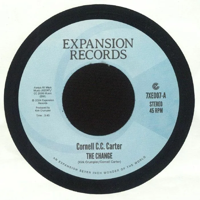 Лицевая сторона обложки — Cornell CC CARTER — The Change