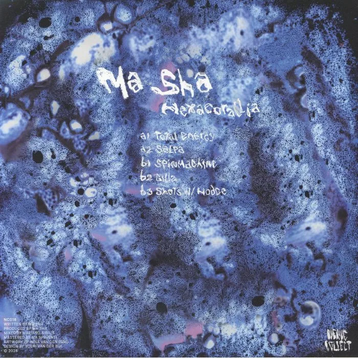 Back cover — MA SHA — Hexacorallia
