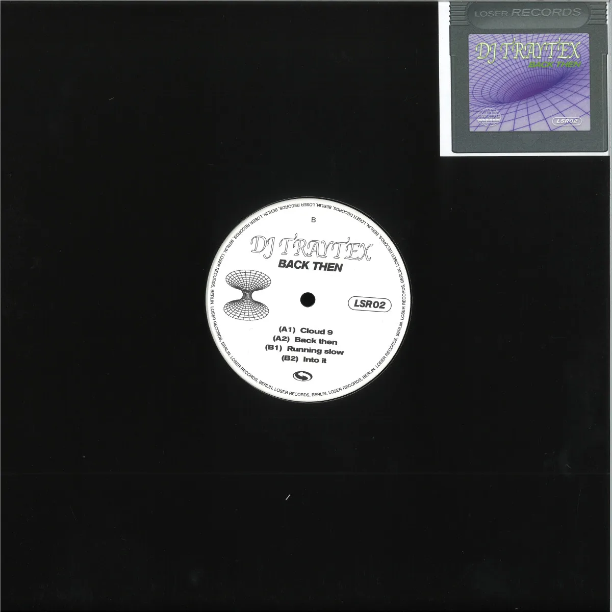 Front cover — DJ Traytex — Back Then EP