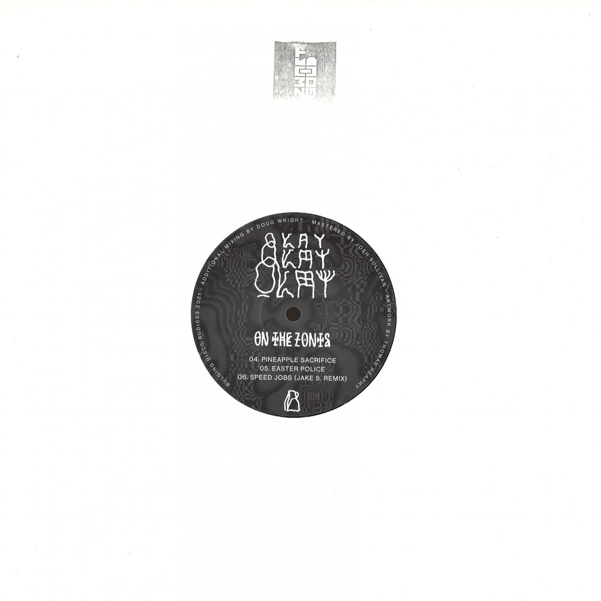 Обратная сторона обложки — Okay Okay Okay — ON THE ZONTS LP