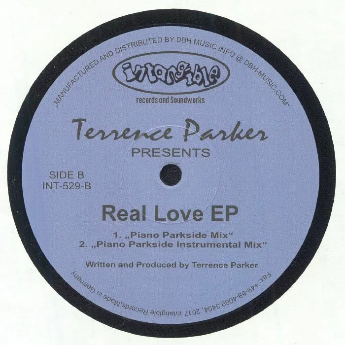 Back cover — Terrence PARKER — Real Love EP