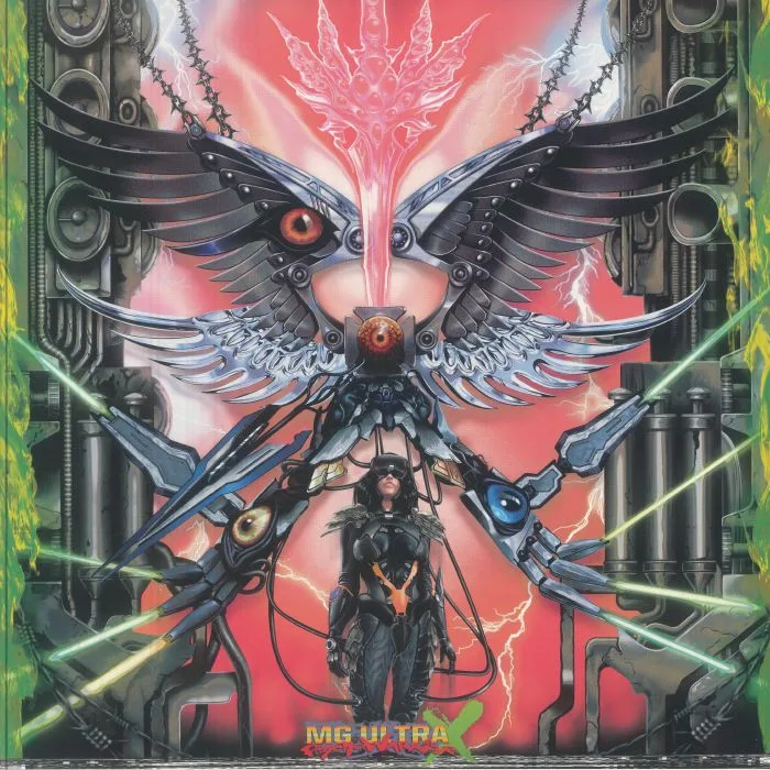 Лицевая сторона обложки — MACHINE GIRL — Psycho Warrior