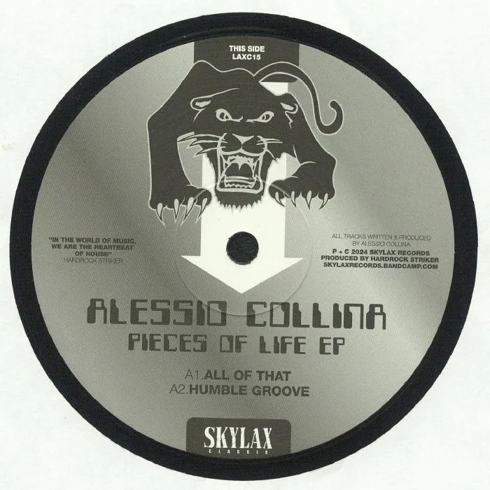 Лицевая сторона обложки — Alessio COLLINA — Pieces Of Life EP