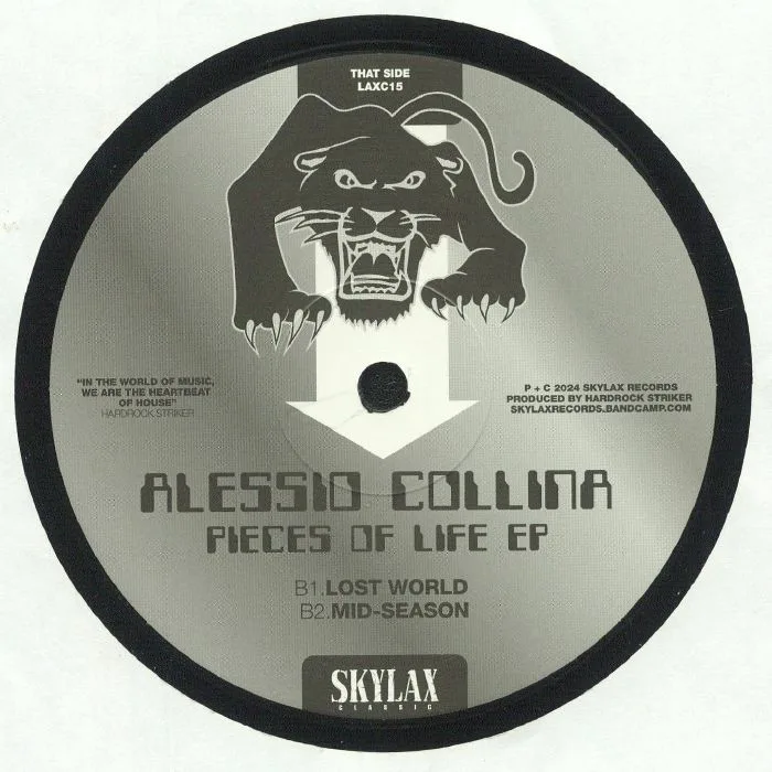 Обратная сторона обложки — Alessio COLLINA — Pieces Of Life EP