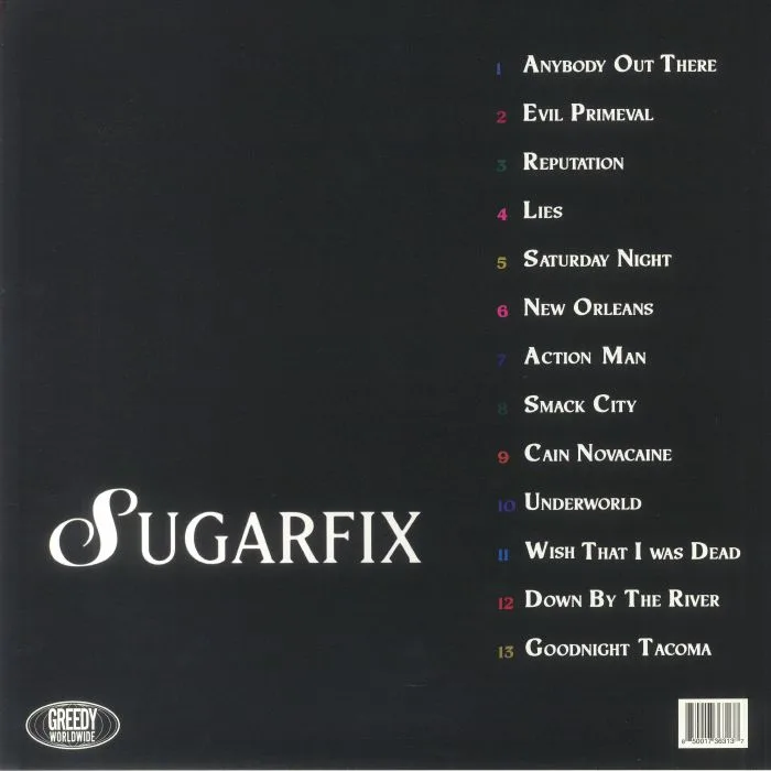 Обратная сторона обложки — DWARVES — Sugarfix (remastered)