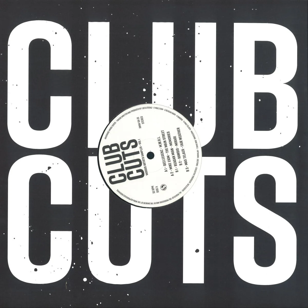 Deeleegenz, Mike Ekim, Reagan Mian, Rawdio, Max Telaer — CLUB CUTS vol.1
