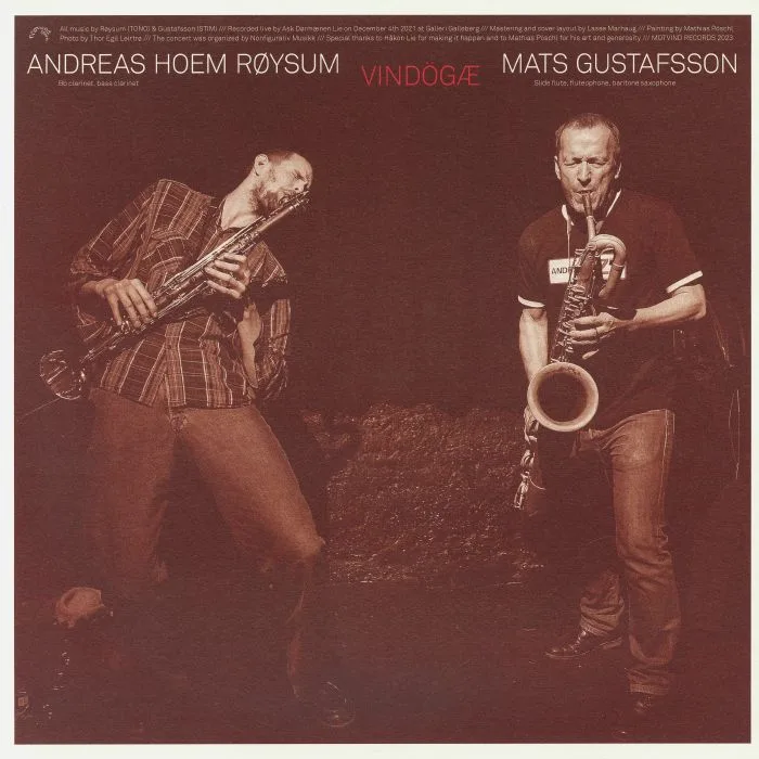 Back cover — Mats GUSTAFSSON / ANDREAS ROYSUM — Vindogae