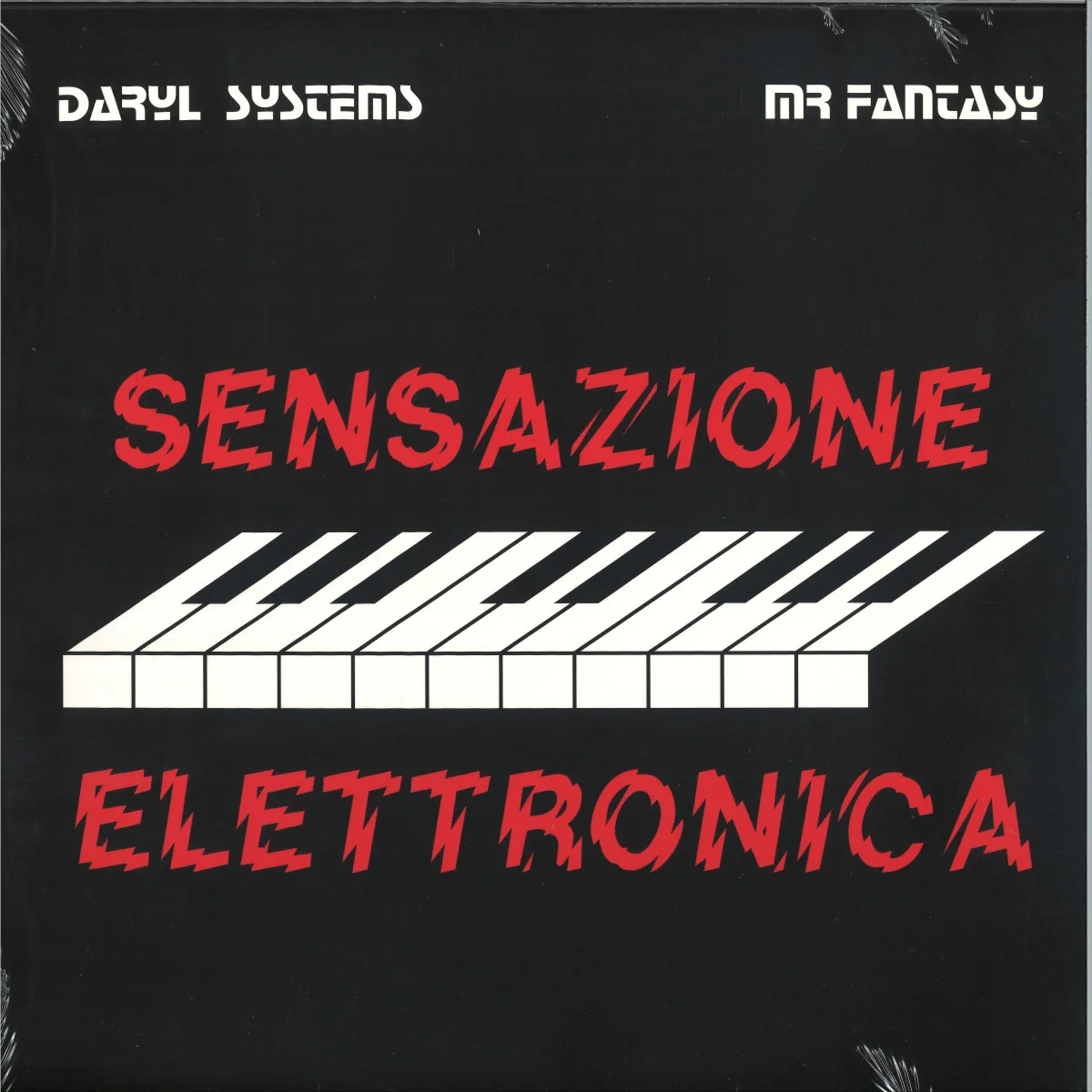 Лицевая сторона обложки — Daryl Systems&Mr Fantasy — Sensazione Elettronica