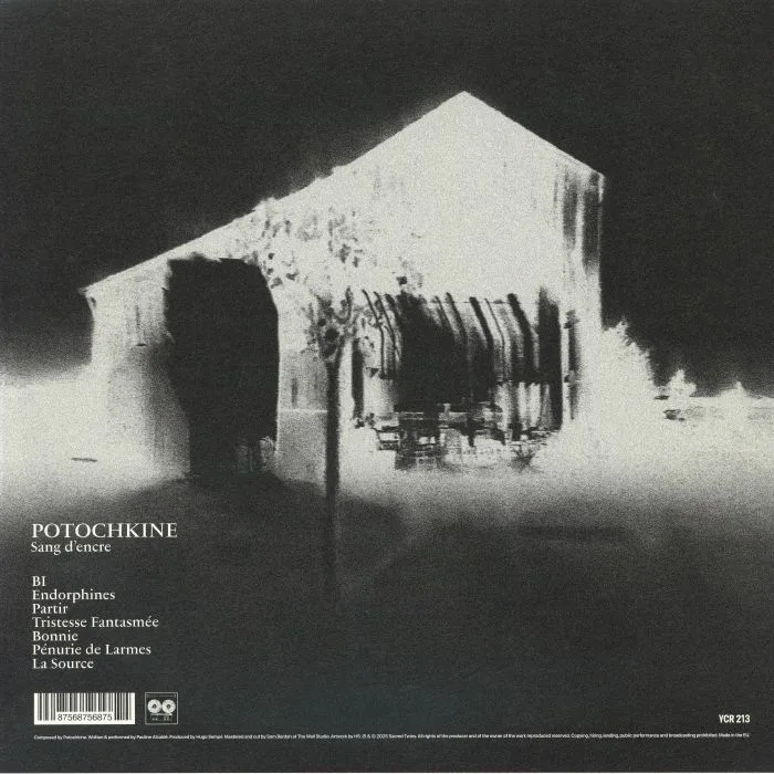 Обратная сторона обложки — POTOCHKINE — Sang D'Encre