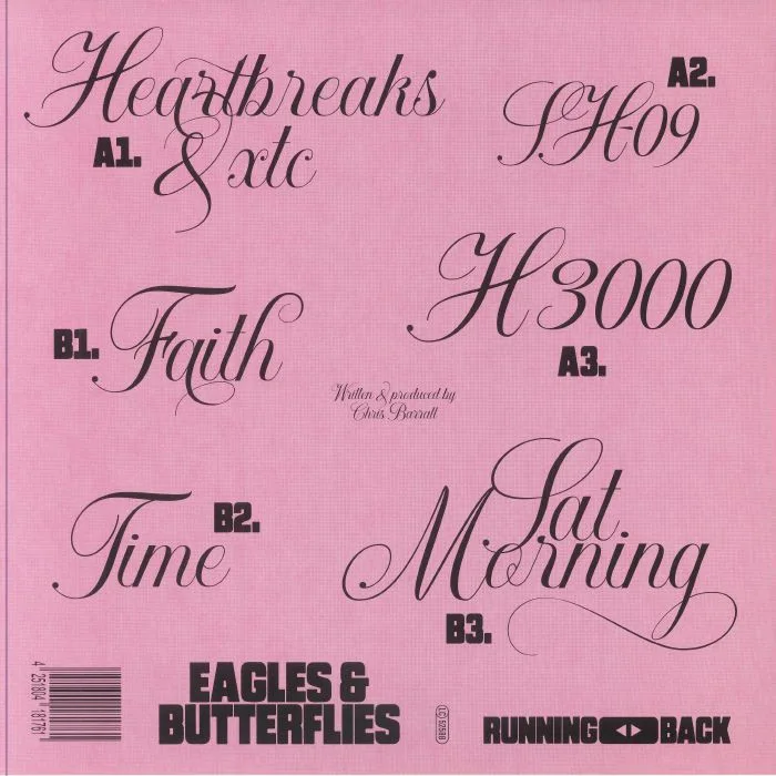 Обратная сторона обложки — EAGLES & BUTTERFLIES — Heartbreaks & XTC