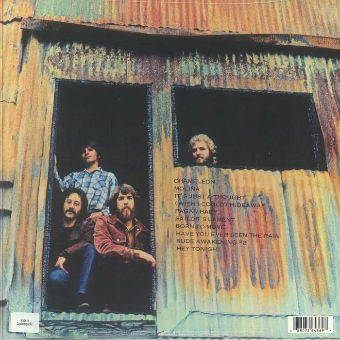 Обратная сторона обложки — CREEDENCE CLEARWATER REVIVAL — Pendulum