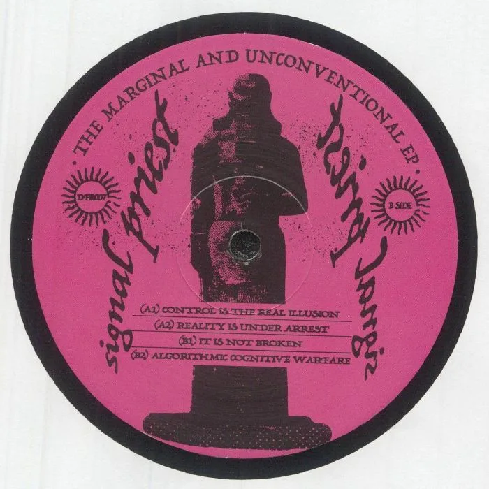 Back cover — SIGNAL PRIEST — The Marginal & Unconventional EP
