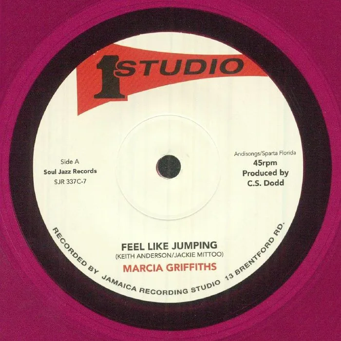 Front cover — Marcia GRIFFITHS / BRENTFORD DISCO SET — Feel Like Jumping