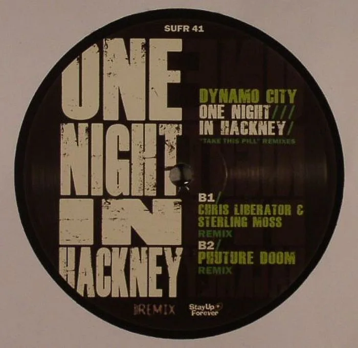 Back cover — DYNAMO CITY — One Night In Hackney (Remixes)