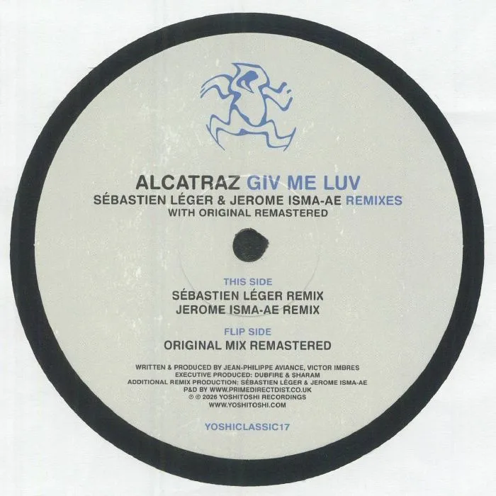 Лицевая сторона обложки — ALCATRAZ — Giv Me Luv (remastered)