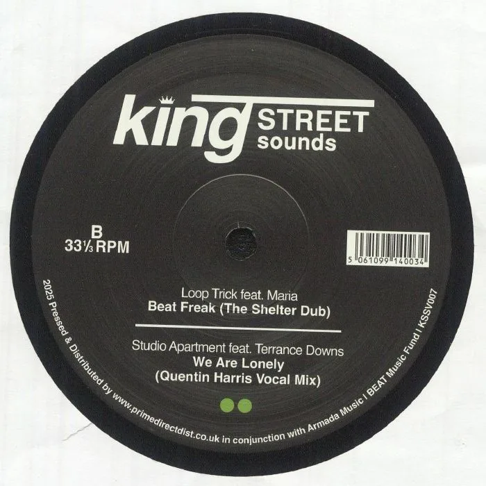 Обратная сторона обложки — MOOD II SWING / DJ ROMAIN / JON CUTLER / STUDIO APARTMENT / LOOP TRICK — King Street Sounds Sampler Vol 5