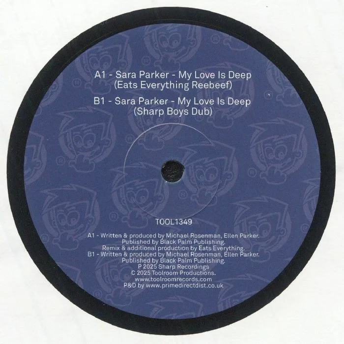 Back cover — Sara PARKER — My Love Is Deep