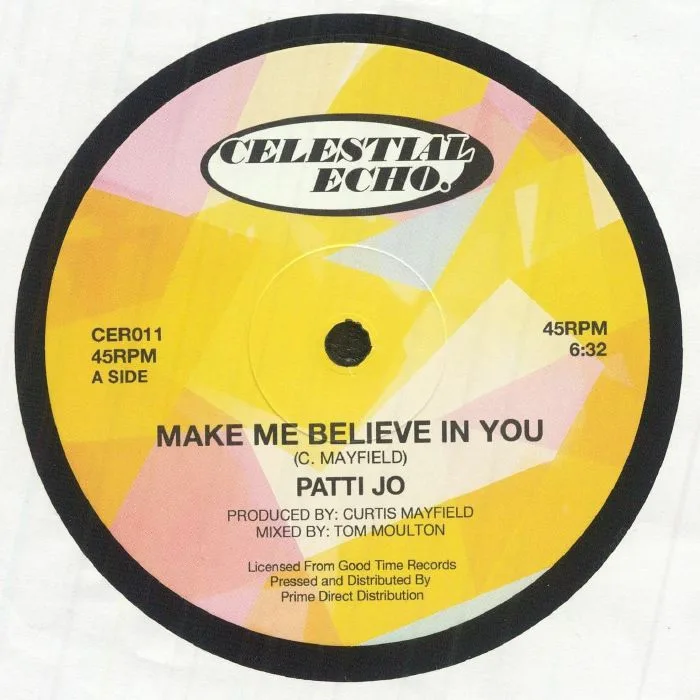 Лицевая сторона обложки — Patti JO — Make Me Believe In You (Record Store Day RSD 2026)