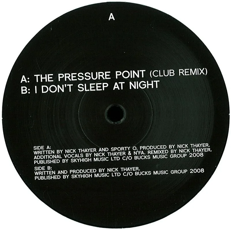 Nick Thayer — The Pressure Point/i Can't Sle