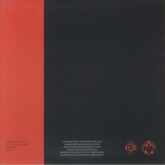 Back cover — SOUND OF THE FUTURE — The Lighter EP