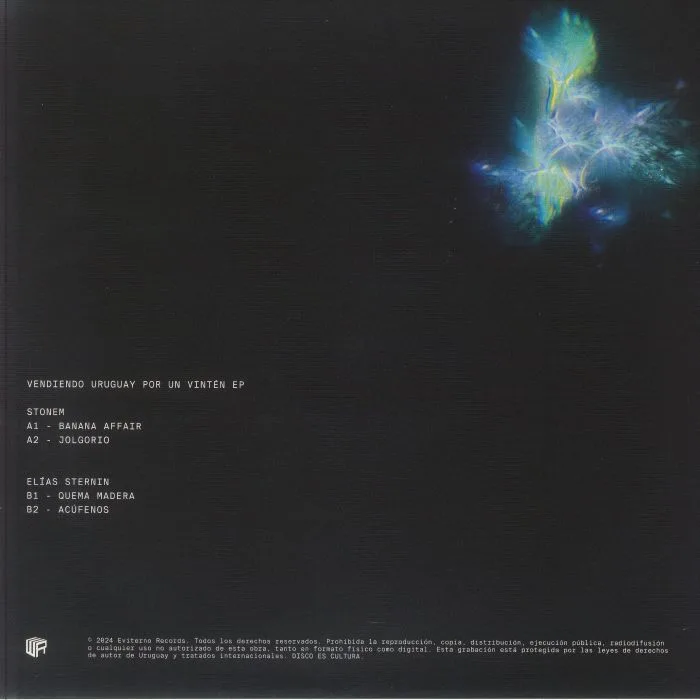 Back cover — STONEM / ELIAS STERNIN — Vendiendo Uruguay Por Un Vinten EP