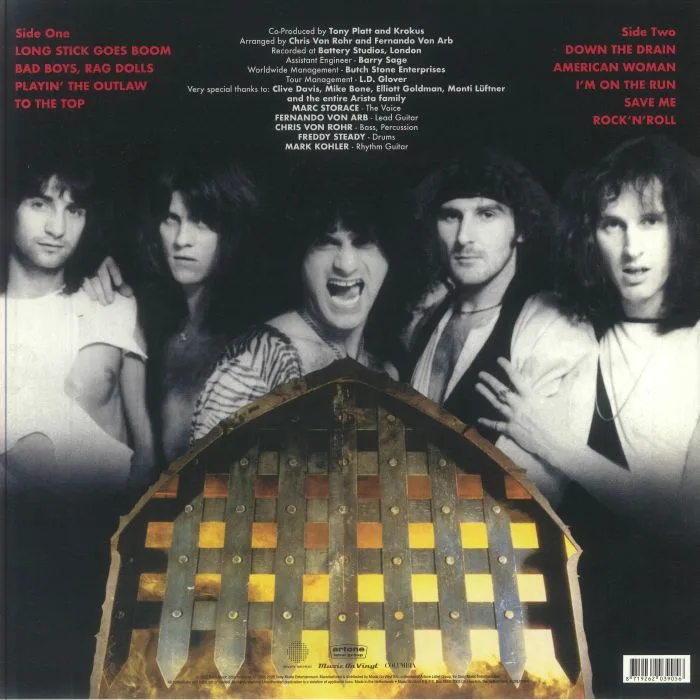 Back cover — KROKUS — One Vice At A Time (reissue)