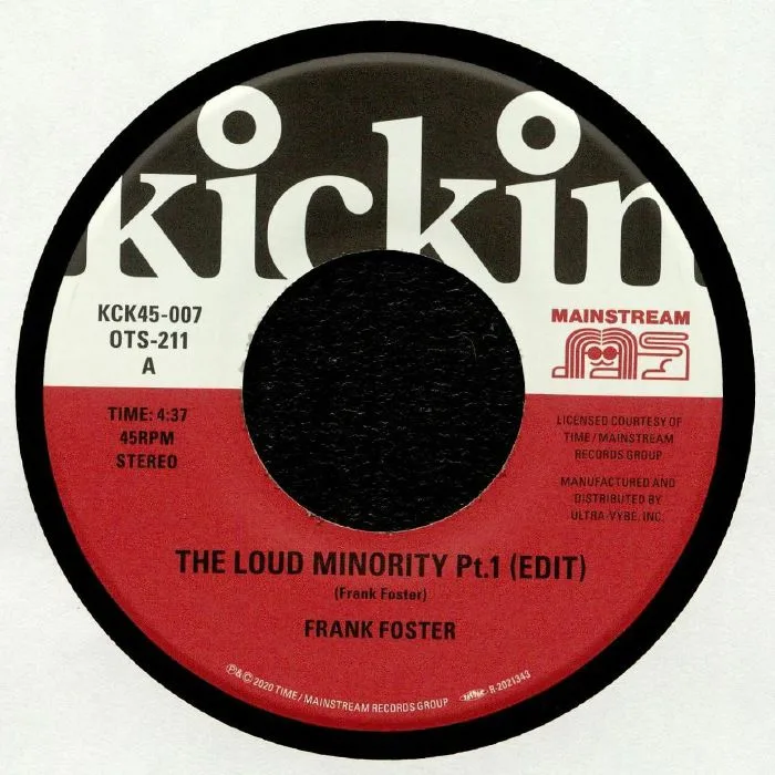 Front cover — Frank FOSTER — The Loud Minority