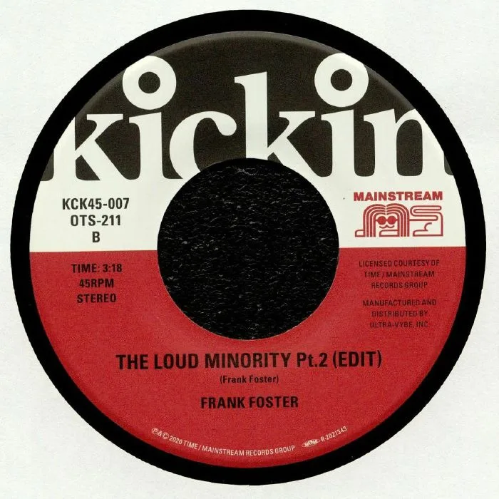 Back cover — Frank FOSTER — The Loud Minority