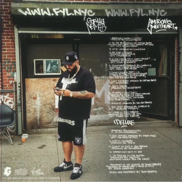 Back cover — NEMS — America's Sweetheart (Deluxe Edition)