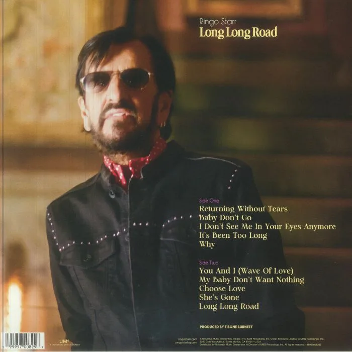 Обратная сторона обложки — Ringo STARR — Long Long Road