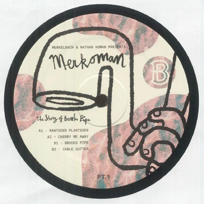 Back cover — MERKELBACH / NATHAN HOMAN presents MERKOMAN — The Story Of Brooks Pipe Part 1