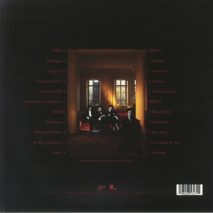 Back cover — SHUDDER TO THINK — Pony Express Record (Record Store Day RSD 2025)